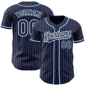 Jersey de béisbol personalizado transpirable ligero de fábrica al por mayor, ropa deportiva duradera resistente a la humedad de secado rápido para clubes escolares - Product Image 1