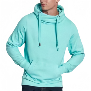 Pulls à capuche pour hommes vente en gros sweat à capuche numérique DTG en coton mélangé imprimé personnalisé grande taille logo de transfert de chaleur pour hommes - Product Image 1