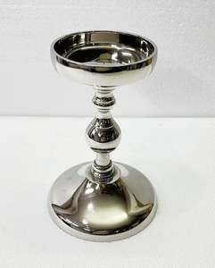 Pièce maîtresse décoration aluminium doré cône bougeoir décoration de la maison à la main bougeoir chandelier décor - Product Image 5