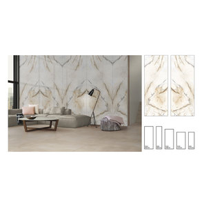 Taille 60x120 cm (600x1200mm) Finition Application de carreaux de porcelaine émaillée à haute brillance Conception de sol et de mur Carreaux de designer colorés - Product Image 3