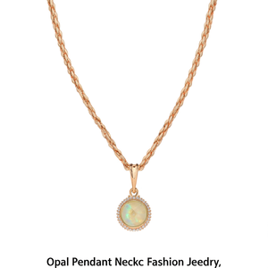 Collar con Colgante de Ópalo, Joyería de Moda - Product Image 2