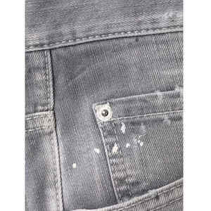 Nueva moda, diseño personalizado, pantalones vaqueros ajustados para hombres, pantalones vaqueros grises transpirables de alta calidad para hombres, pantalones vaqueros - Product Image 3