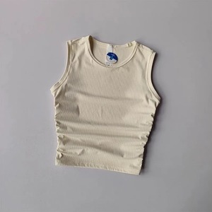 Summer Breathable Racerback Yoga Tank Tops Women Workout Gym Fitness <b>Vest</b> Quick Dry Running Sport Sleeveless Shirts Customize - Product Image 4