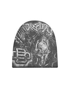 หมวกไหมพรมพิมพ์ลายสำหรับฤดูหนาว - Product Image 4