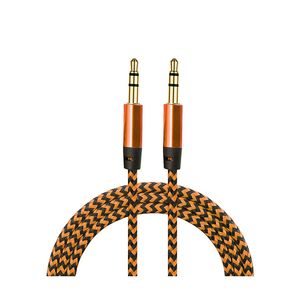 Câble audio Diwu 3,5 mm AUX stéréo mâle-mâle en cuivre tressé 2 m - Product Image 1