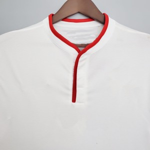 Venta al por mayor sublimación de camisetas de fútbol retro de alta calidad Club uniformes blancos Camisetas de equipo retro Camisetas de polo de fútbol - Product Image 3