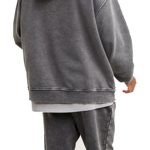 Sweats à capuche dernier design du nouveau style avec logo privé brodé motif animal coupe anti-rétrécissement cousu prix poche Kangru - Product Image 2