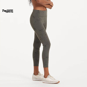 Leggings Deportivos TWILL SPORTS 2026 para Mujer, Cintura Alta, Efecto Push-Up, Transpirables, para Yoga y Ejercicio, de Algodón/Fibra de Bambú, Sin Costuras, para Todas las Temporadas - Product Image 3