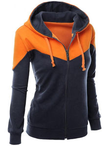 Novedad, Sudaderas con Capucha Personalizadas por Sublimación, 300 g/m², 100 % Poliéster, Unisex, con Cierre, Forro Polar Grueso, Sensación de Algodón, para Mujer - Product Image 3