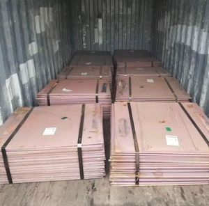 Teneur en cuivre de haute pureté 97%-99.99% Cop rouge par feuille de plaque de cathode Cathode de cuivre électrolytique - Product Image 2