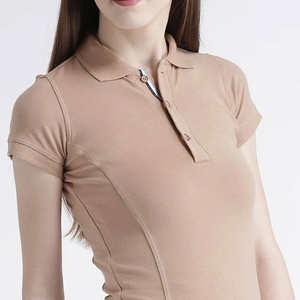Custom Summer Women Sport Fit Short Sleeve Polo <b>Shirt</b> Breathable Stretch Polo <b>Shirt</b> For women - Product Image 2