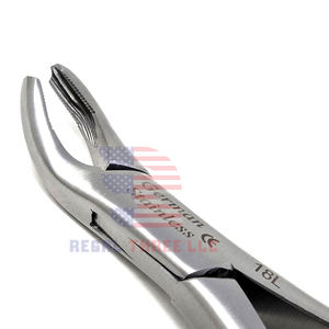 Fórceps de extracción dental manual de mandíbulas dentadas de 18L, herramientas quirúrgicas para el cuidado bucal y la odontología médica - Product Image 2