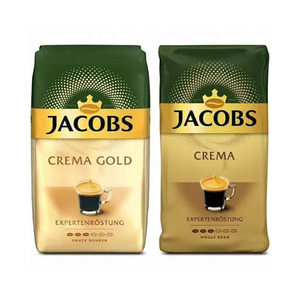 Jacobs CREMA Gold Expertenrostung 1 kilo de café en grains entiers torréfaction de qualité supérieure arôme lisse et équilibré pour les amateurs d'espresso et de crème - Product Image 4