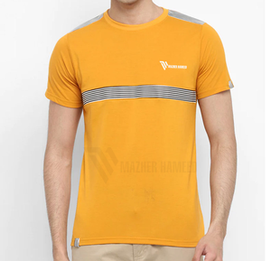 Stock de haute qualité 100% coton T-Shirts en vrac en gros T-shirts à manches courtes Impression de logo personnalisé Approvisionnement d'usine du Pakistan - Product Image 1