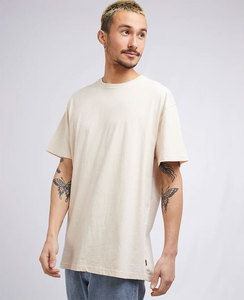 Camiseta deportiva de gran tamaño de algodón al por mayor a granel, camiseta de manga larga con cuello redondo y logotipo personalizado para hombre - Product Image 2