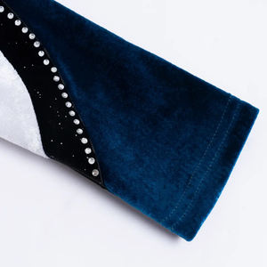 Tenues de cheerleading pour filles prêtes pour la compétition |   Tenue de cheerleading imprimée haute performance avec strass, coupe personnalisée, 100% polyester - Product Image 5