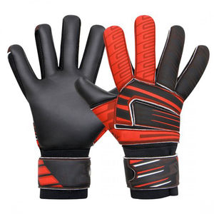 Top Vente Gants De Gardien De But Professionnels De Haute Qualité Lisse Matériel De Latex Allemand En Cuir Durable De Protection pour Gardiens De But - Product Image 1