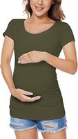 T-shirt de maternité sans manches uni pour femme, coupe ample, été, allaitement, imprimé, séchage rapide, 100% coton, design personnalisé