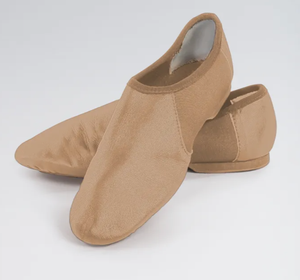 Nuevo FEZMAX WEAR, Zapatos de Jazz Sin Cordones para Hombre, Zapatos de Baile Planos y Cómodos con Entresuela de PU y Suela de Cuero Genuino - Product Image 1