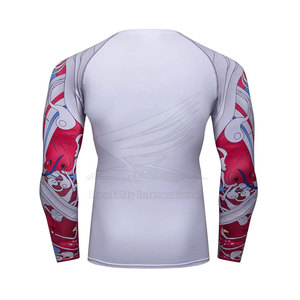 Fabricant pakistanais dernière conception chemises de compression Spandex Polyester chemises de compression pour hommes - Product Image 2