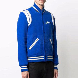 Quantité minimale de commande bas vêtements d'extérieur Letterman veste d'hiver pour hommes vêtements de mode Logo personnalisé Letterman veste d'hiver - Product Image 3