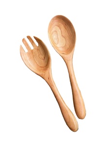 Juego de herramientas de ensalada de madera de calidad superior, accesorios de cocina para el hogar, pez estrella, pulpo, diseño de concha de mar, mango cómodo - Product Image 4