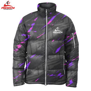 Hombres moda nuevo diseño invierno Puffer brillante chaqueta cálida chaqueta acolchada - Product Image 4