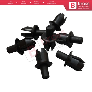 BCF5060 10 Pieces Push Type Retainer Black for 1239900292 N0385501 N0385501 7200671 - Product Image 2