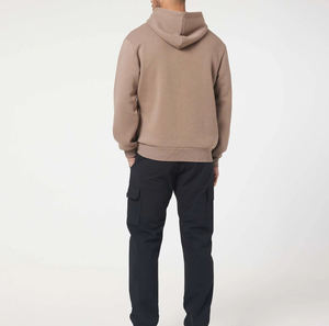 Vente en gros de sweats à capuche surdimensionnés pour hommes pull-over vierge en coton épais 450gsm logo personnalisé OEM ODM fournisseur d'usine - Product Image 3