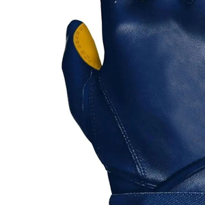 Customized Logo High Quality Custom Made Men's Baseball & Softball Batting Gloves Leather Baseball Softball Mitts Sports Gloves - Product Image 6
