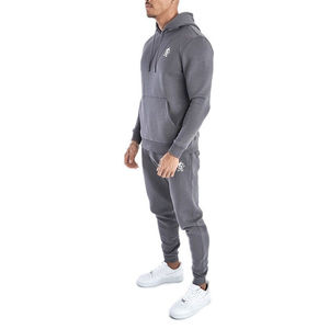 Survêtement de sport à capuche décontracté pour hommes pour l'entraînement d'hiver et le jogging-Design respirant 2 en 1 Bas prix Vente en gros Motif solide - Product Image 5