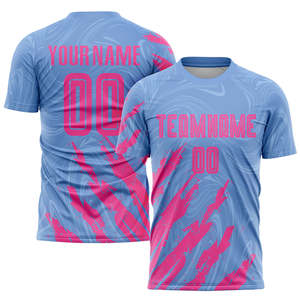 Camiseta de fútbol con sublimación personalizada, uniforme de equipo personalizado con impresión de nombre y número para clubes, escuelas y entrenamiento - Product Image 2