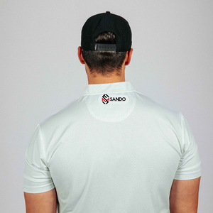Hommes personnalisés de haute qualité pour polos chemises de golf en jersey blanc à séchage rapide avec conception courte à impression complète - Product Image 2