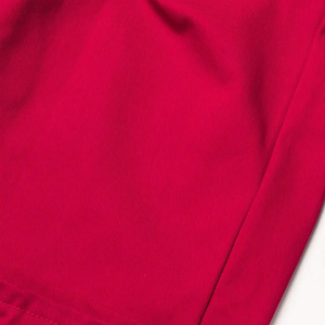 Combinaison de travail pour homme en coton/polyester rouge, uniforme industriel confortable à manches longues, poches zippées, respirante, séchage rapide - Product Image 5