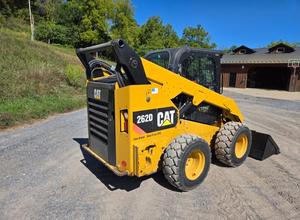 จัดส่งฟรีหนอนผีเสื้อ262D รถตักล้อหมุน erops, CAB W/ Heat & ac. Coupler อย่างรวดเร็วรถตักล้อยางระบบไฮดรอลิกเสริม - Product Image 4