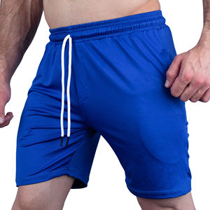 กางเกงขาสั้นกีฬาน้ำหนักเบาแบบตาข่ายมีกระเป๋าสองด้านสไตล์ลำลองสำหรับการฝึกบาสเก็ตบอลและการสวมใส่ที่บ้าน - Product Image 2