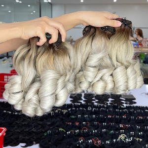 Extensiones de cabello humano vietnamita de color rubio hinchable de la más alta calidad con paquete de precio al por mayor 2025 - Product Image 6