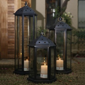 Romantic Iron Metal <b>Candle</b> <b>Holder</b> and <b>Lantern</b> With Beautiful Creative Design for Dinner & Room Decor - Product Image 1
