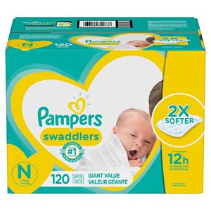 Couches Pampersing Swaddlers 100% Qualité, Douces et Respirantes - Taille 8, 76 Couches Jetables pour Bébé au Prix du Marché - Product Image 3