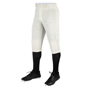 Pantalones de Béisbol Transpirables para Hombre, Nuevo Estilo, Color y Logotipo Personalizables en la Parte Delantera, Tela 100% Poliéster 220g, Servicio OEM, Venta al Por Mayor - Product Image 1