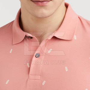 เสื้อโปโลสีพื้นสำหรับผู้ชาย ไซส์ใหญ่ เสื้อโปโลผู้ชายสำหรับใส่ในฤดูร้อน - Product Image 4