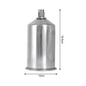1000ml Aluminum Gravity Feed <b>Spray</b> Gun Cup for Woodworking Auto Repair Decoration - Product Image 4