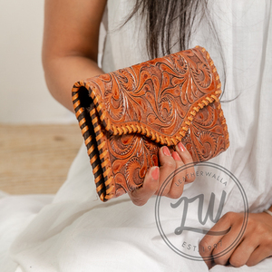 LW Genuine Leather Luxury Vintage Lady Hand Bag with Wholesale Card Holder and Money Clips Women's Credit <b>Wallet</b> Large Size - Product Image 2