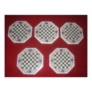 Vente en gros de chaussons fins, de bonne qualité, incrustation de marbre blanc poli du Vietnam, gros - Product Image 1