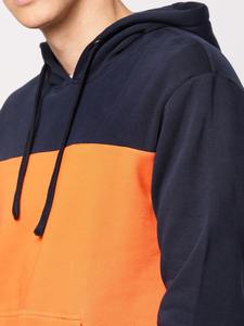 เสื้อฮู้ดดี้ผู้ชายผ้าฝ้ายฟลีซคุณภาพสูง ขนาดใหญ่พิเศษ สั่งพิมพ์ลายตามต้องการ สำหรับฤดูหนาว เนื้อผ้าหนา - Product Image 2