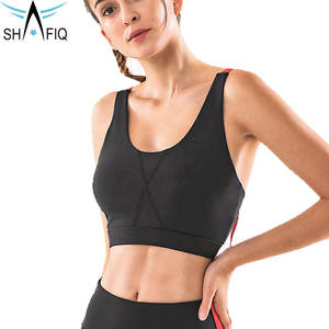Women's XL High Quality Seamless Wireless Spandex <b>Sports</b> <b>Bra</b> Custom Logo Breathable Quick Dry Eco-Friendly Fitness Plus Size - Product Image 5