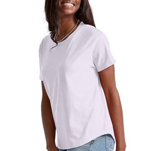 Transpirable Fabricantes Custom 100 algodón completo Impreso Camisetas Camiseta de manga corta Mujeres prendas de vestir y ropa casual - Product Image 2