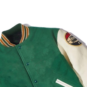 Chaquetas Varsity de Piel de Oveja de Alta Calidad Anti-UV para Hombre y Mujer, Nuevo Estilo con Cuello Alto, Todas las Tallas y Colores, Lana de Baja Densidad - Product Image 5