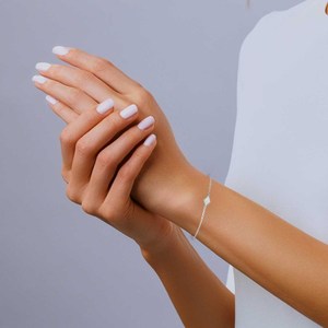 10k Or Massif Rond Lab Grown Diamant Bracelet Lab Grown Poire Diamant De Mariage Rond Brillant Coupe Diamant Bracelet Bijoux - Product Image 5