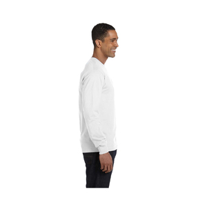 Chemise à manches longues personnalisée 2025 pour hommes en polyester/coton durable - Product Image 5